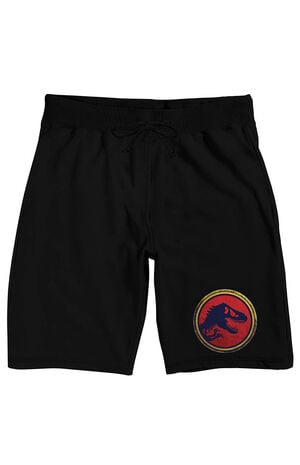 Jurassic Park T-Rex Fossil Sweat Shorts image number 1