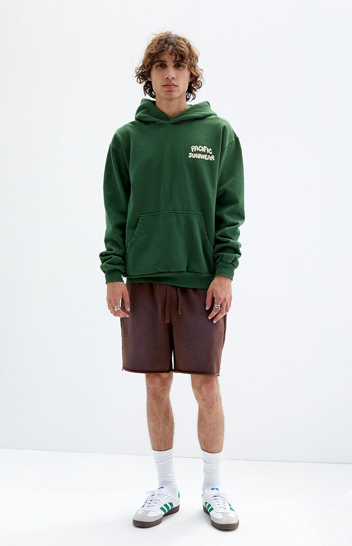 トップス ACID WASH SWEAT HOODIE & SHORT PANTS ACID WASH SWEAT HOODIE & SHORT PANTS