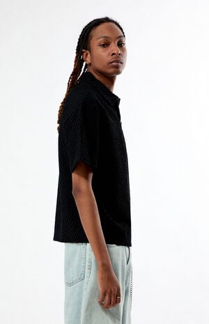 Nomad Black Quarter Zip Shirt image number 3