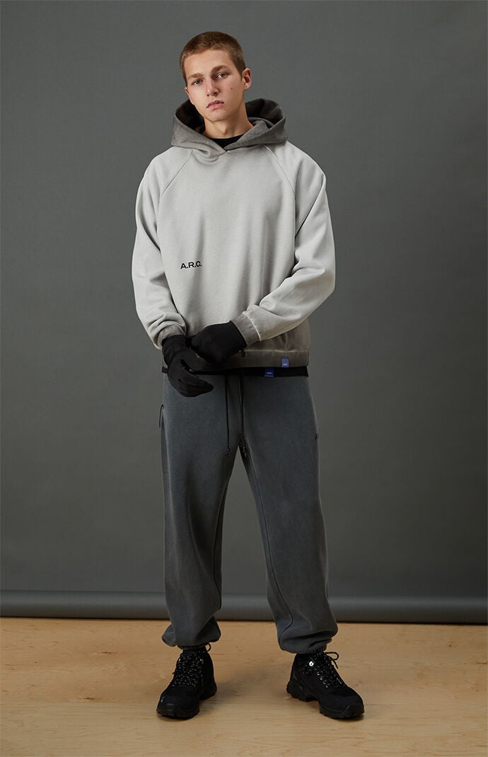 A.R.C. Active Gray Heavyweight Raglan Oversized Fleece