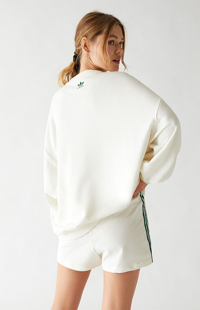 adidas originals tennis boyfriend crew sweatshirt