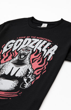 Kids Godzilla Fire T-Shirt image number 2