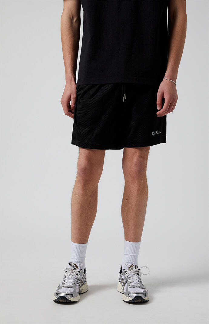 PacSun Black Mesh Basketball Shorts PacSun