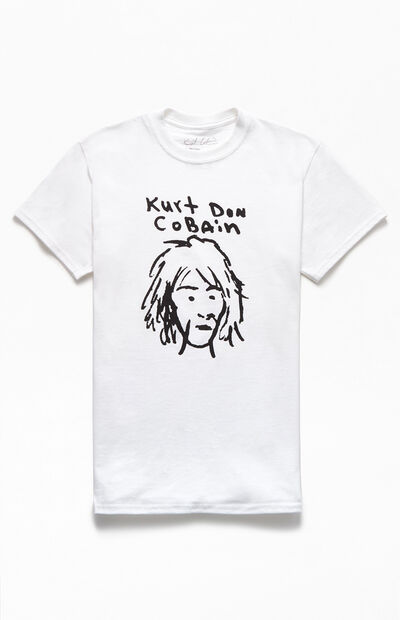 Kurt Cobain Sketch T-Shirt | PacSun