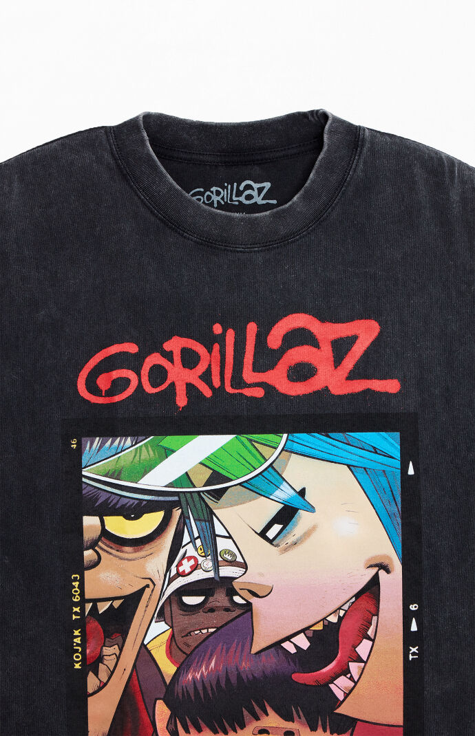 Vintage ゴリラズ t シャツ アメリカ ヴィンテージ GORILLAZ長袖バンド