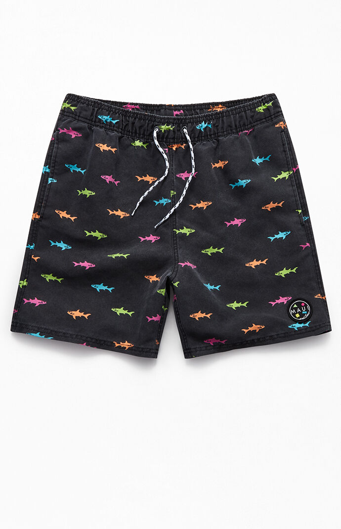 Neon Chubby 17" Swim Trunks