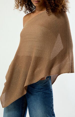 x Pac Artist Network Sequin Poncho image number 4