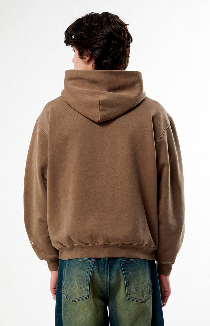 Pacsun Washed Brown Hoodie