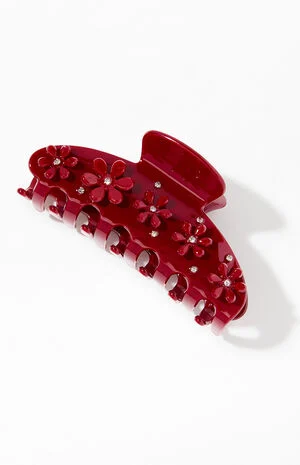 Allie Floral Hair Claw Clip image number 1