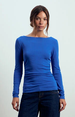 Chloe Ruched Long Sleeve Top image number 2