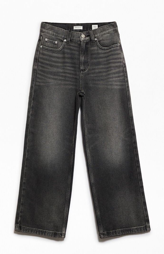 Pacsun Kids Baggy Jeans Black Tint