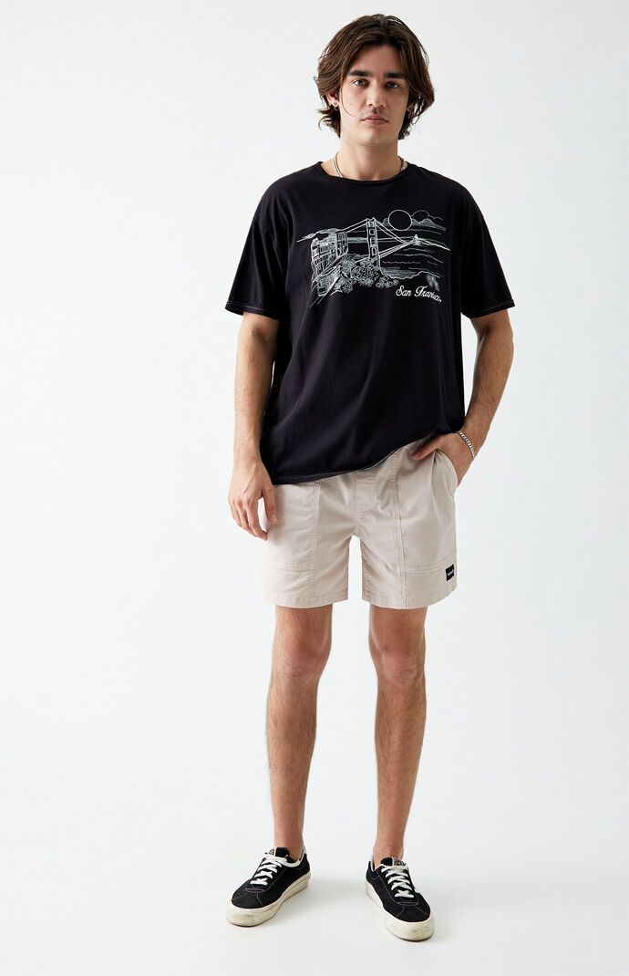 Vintage Wash Volley Shorts