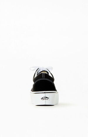 Black Old Skool Platform Sneakers image number 3