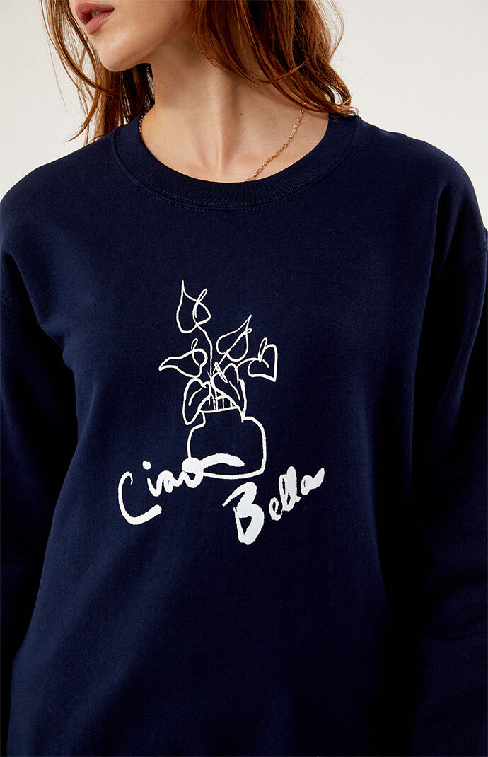 PS LA Ciao Bella Crew Neck Sweatshirt PacSun