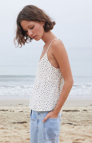 Floral Tiffany Tank Top image number 3