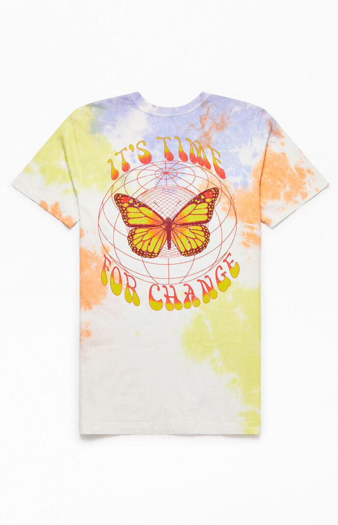Tie-Dyed Time For Change T-Shirt