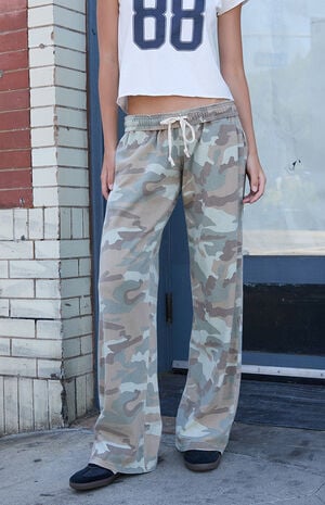 Camo Anastasia Baggy Sweatpants image number 2