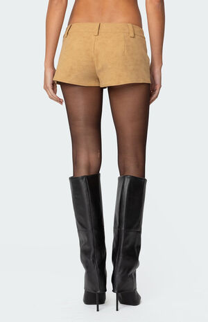 Shane Faux Suede Micro Shorts image number 5