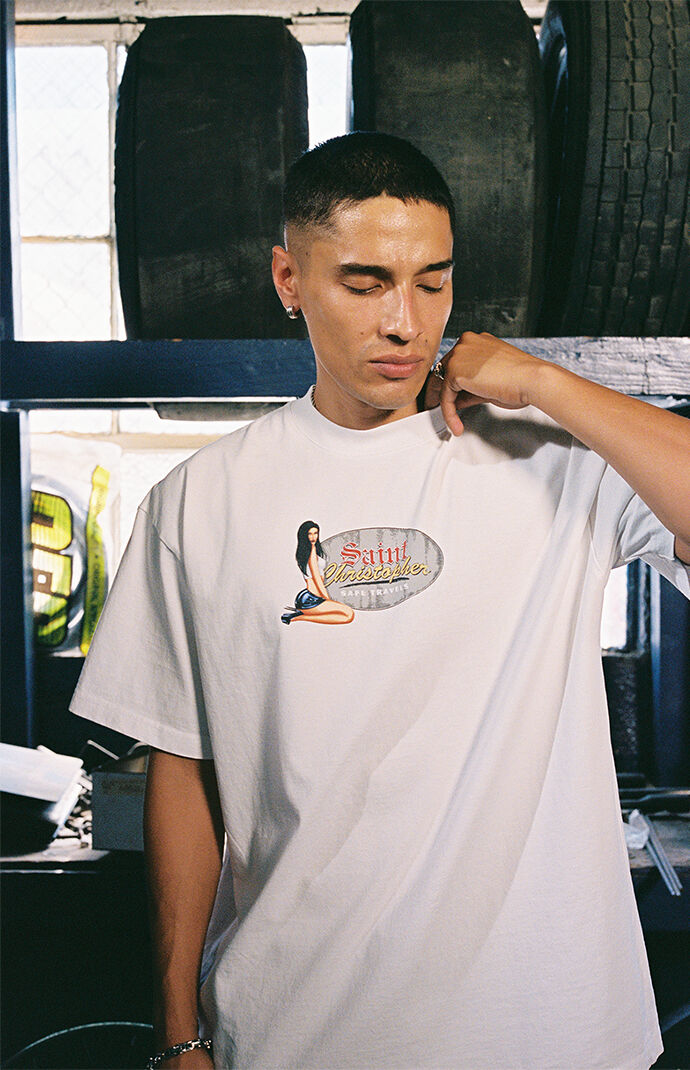 SAINT CHRISTOPHER Bumper Sticker T-Shirt