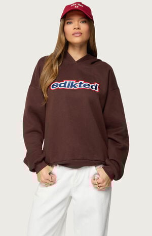Sweet Treat Edikted Oversized Hoodie image number 1