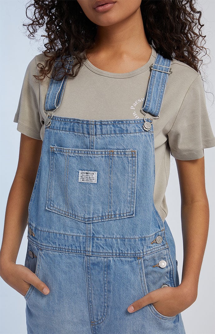 Levi s In The Field Vintage Overall Shorts PacSun