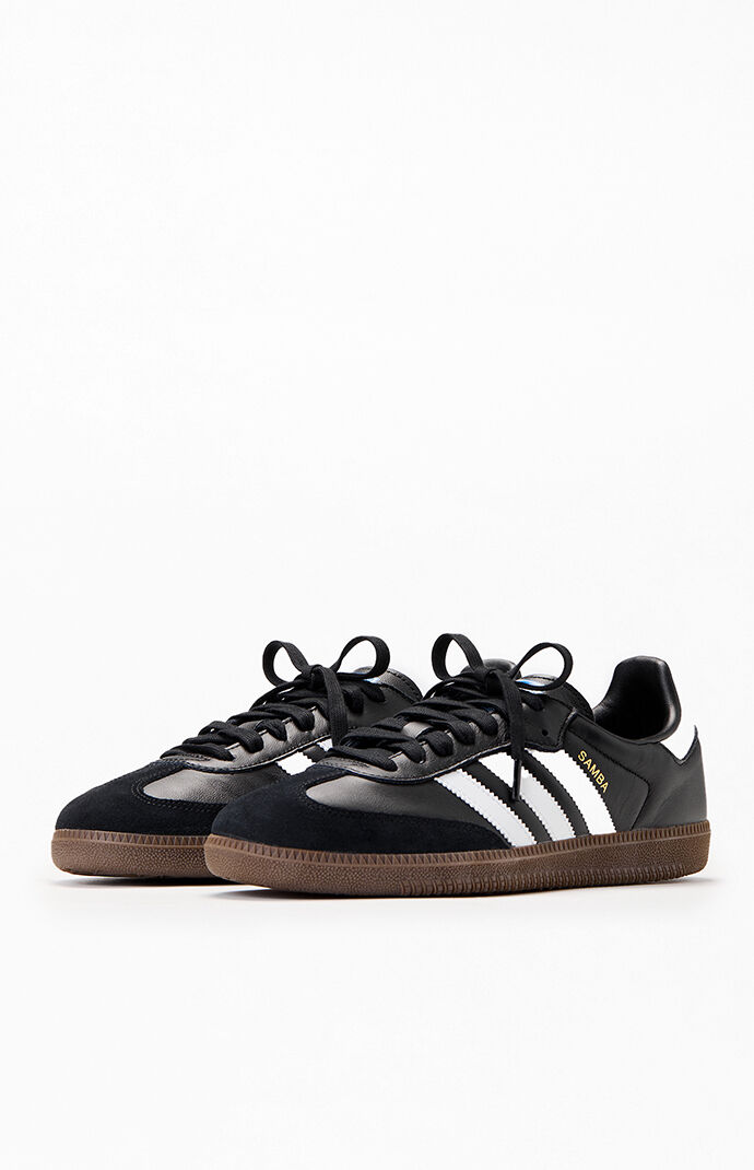 adidas Black & White Samba OG Shoes | Pacsun