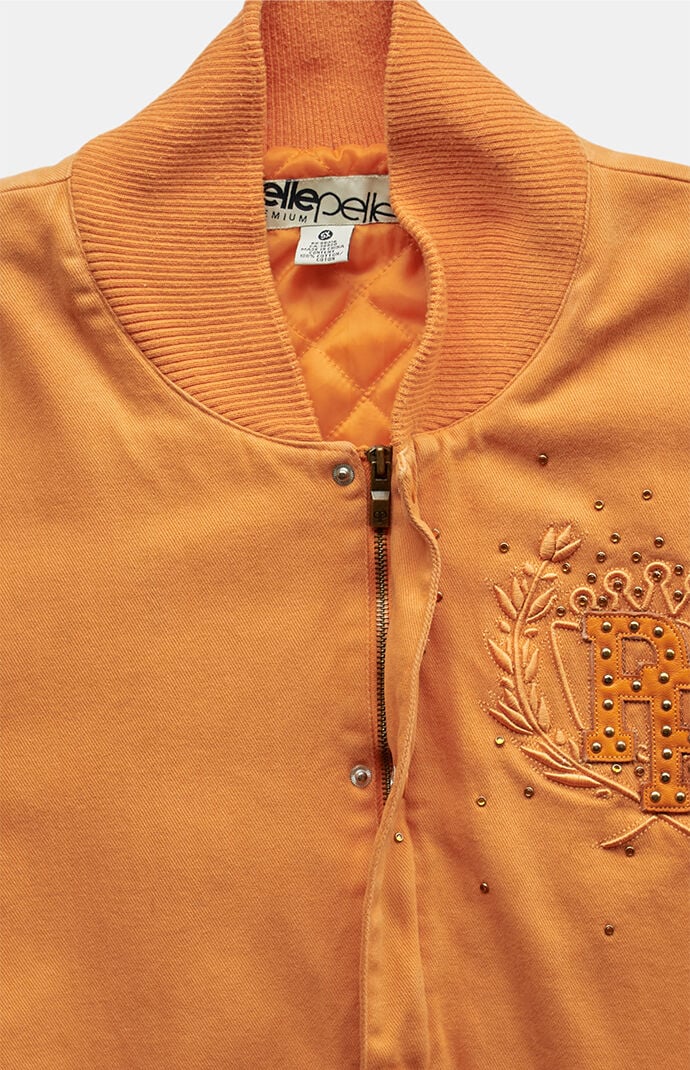 PS VINTAGE 2000s Pelle Pelle Varsity Jacket