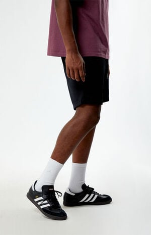 Black Mesh Basketball Shorts image number 3