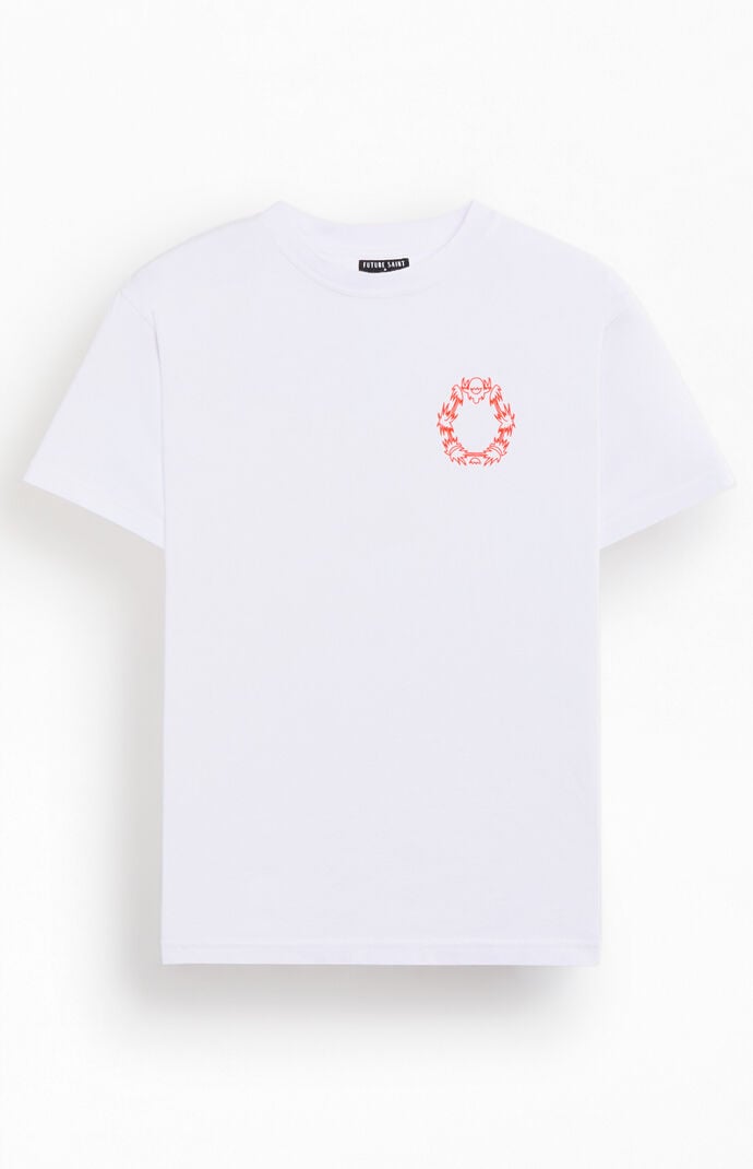トップス PANEL BORDER S/S T-SHIRT (WHITE) XL 208255289-1-whitemarl
