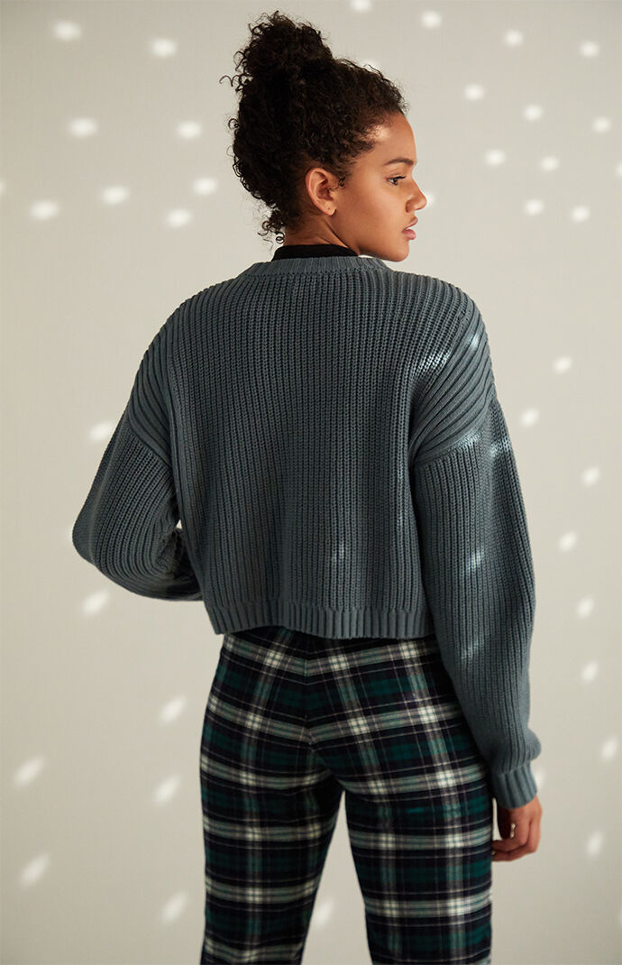 Basic Cinched Crew Sweater