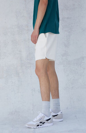 Cream Grinded Volley Sweat Shorts Cream Grinded Volley Sweat Shorts image number null