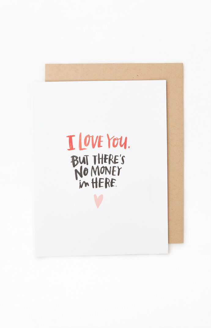 I Love You Birthday Card
