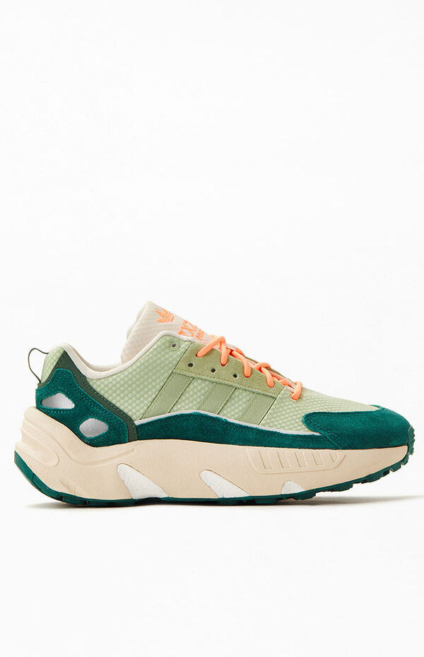 adidas Eco Lime ZX 22 Boost Shoes PacSun