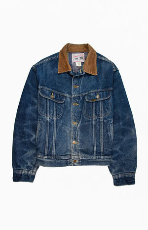 Lee Contrast Collar Denim Jacket image number 1