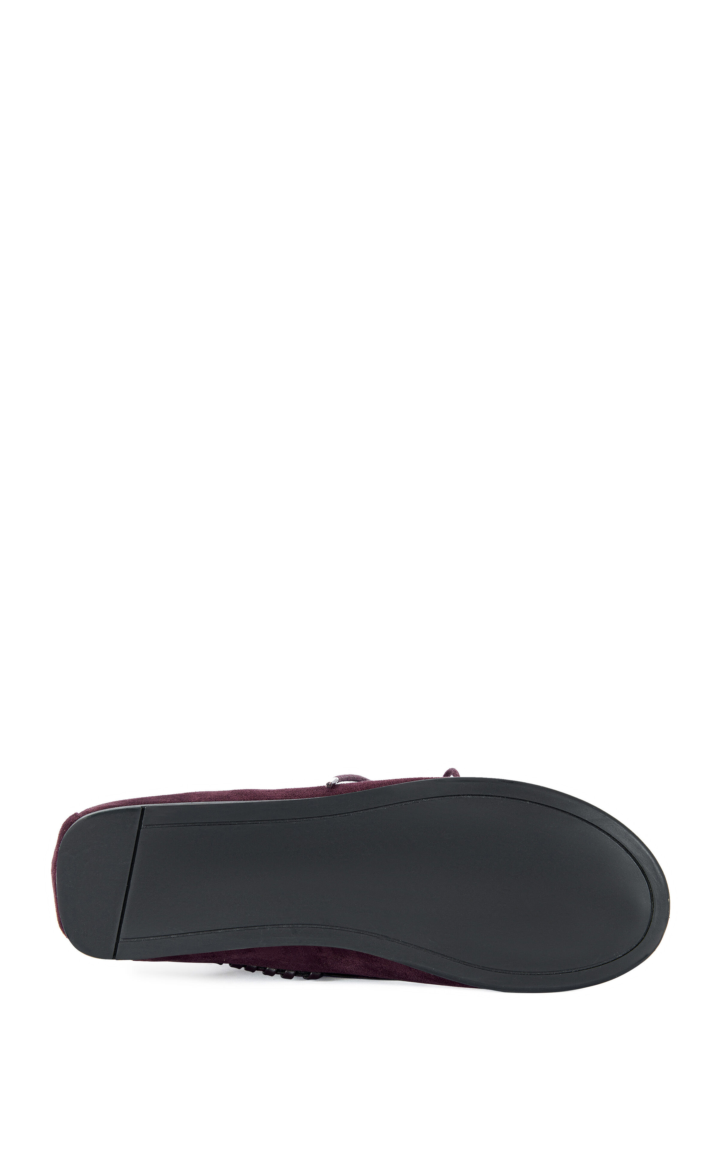 AZALEA WANG Women's Weret Plum Faux Suede Moccasin Booties