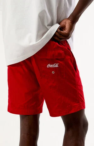 by Pacsun Retro Logo 6.5" Swim Trunks image number 5