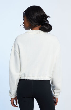 Left Chest Half Zip Fleece Sweatshirt image number 3