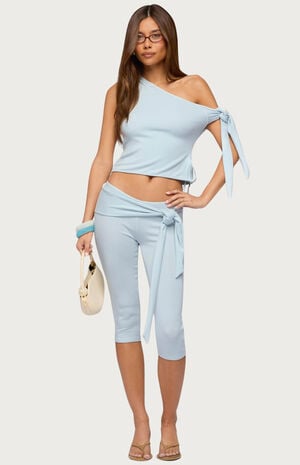 Adara Tied One Shoulder Top image number 5