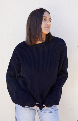 Black Brianna Sweater image number 1