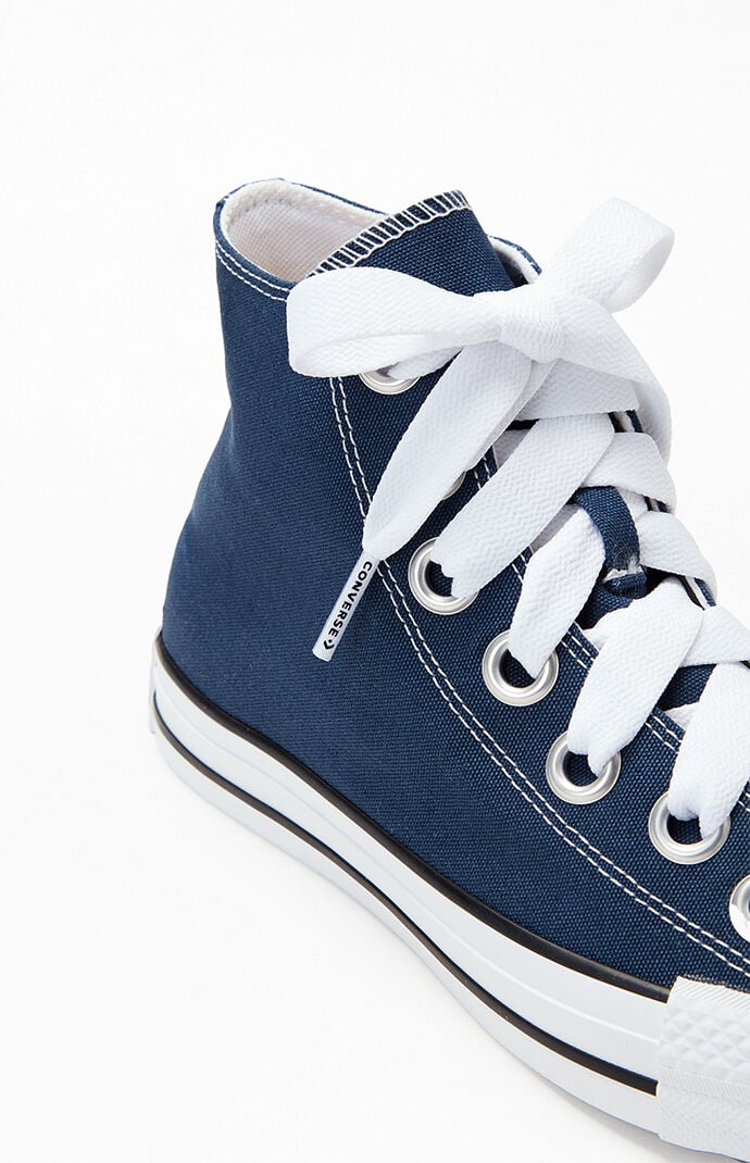 Converse Navy Chuck Taylor All Star High Top Sneakers PacSun