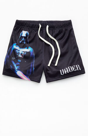 Darth Vader Mesh Basketball Shorts image number 1
