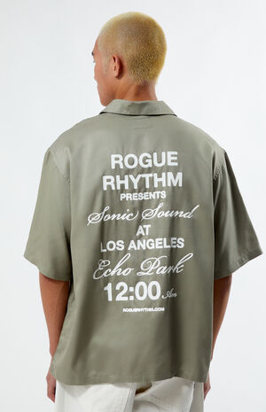 Rogue Oversized Embroidered Camp Shirt image number 3