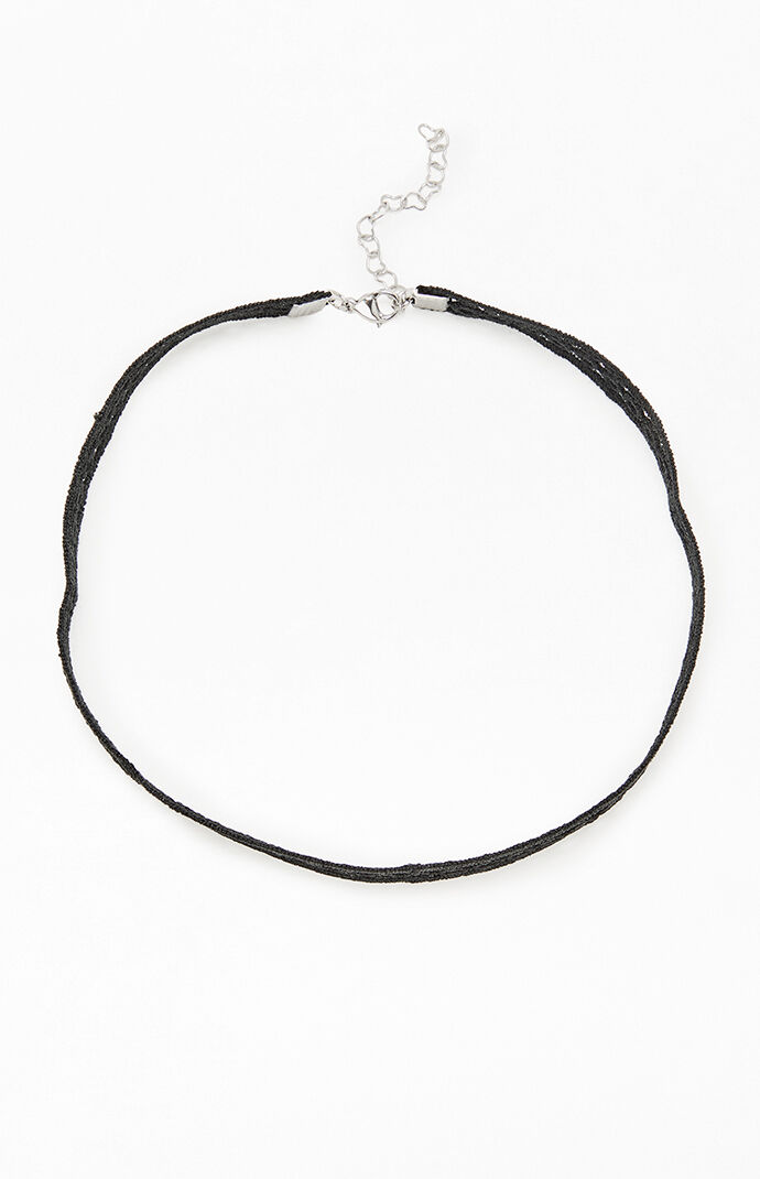 John Galt Woven Circle Choker Necklace