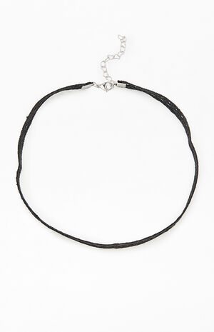 Woven Circle Choker Necklace image number 3