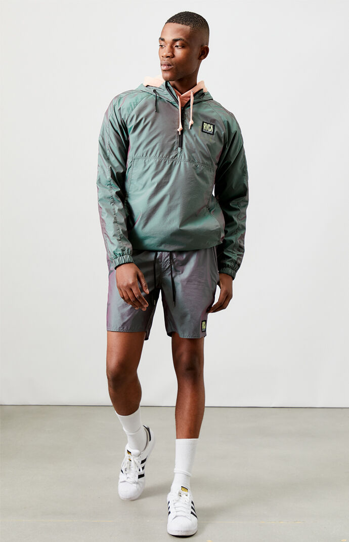 Iridescent Hybrid Shorts