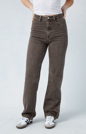 Eco Brown '90s Boyfriend Jeans image number 2