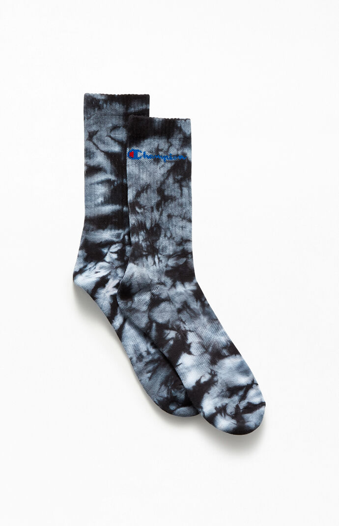 Tie-Dyed Crew Socks