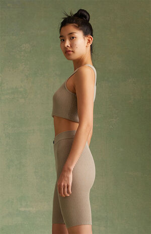 Women's Core Heather Biker Shorts image number 2