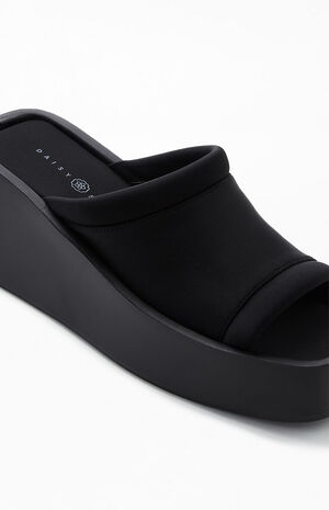 Women's Square Toe Platform Mules image number 6