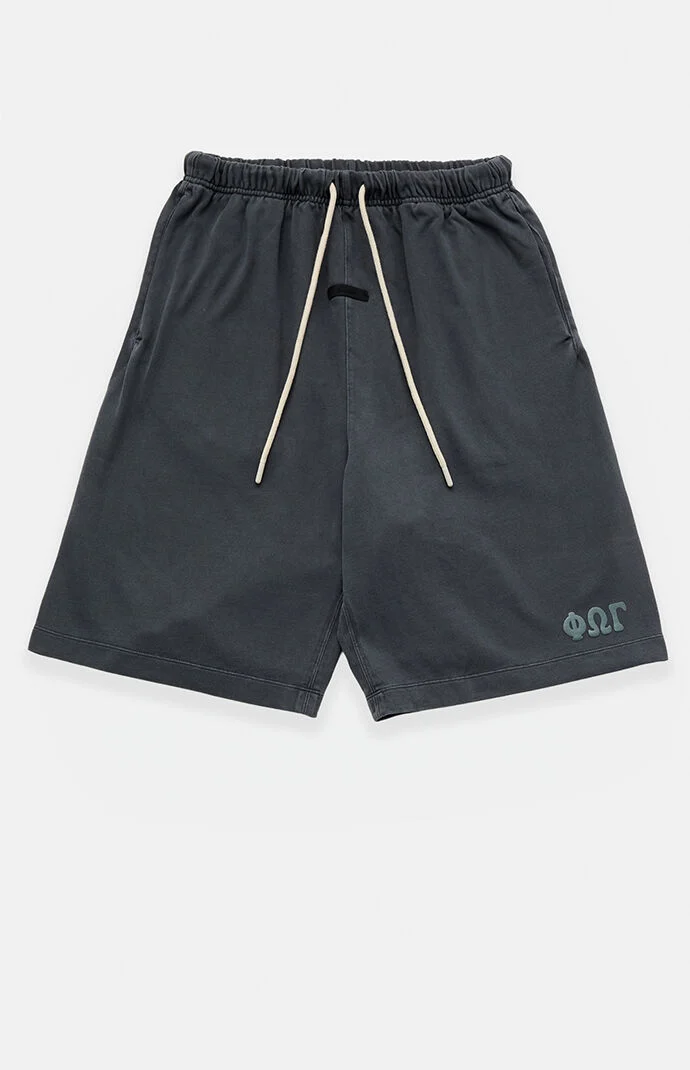Fear of God ESSENTIALS Iron Gray '90s Sweat Shorts | Pacsun